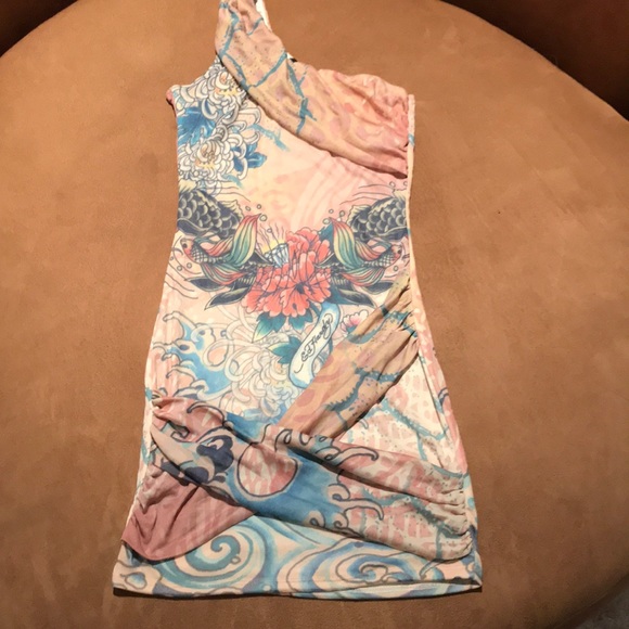 Ed Hardy Dresses & Skirts - Ed Hardy Dress.      Preloved  size small